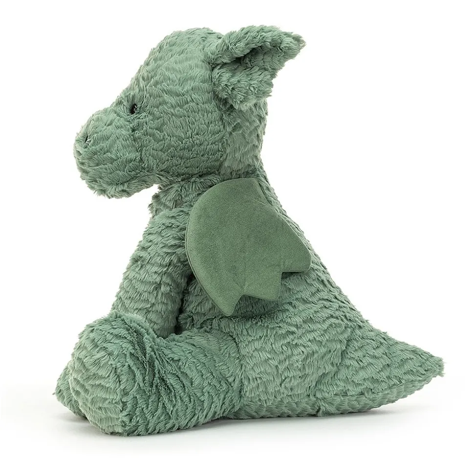 Jellycat Knuffel Draak Fuddlewuddle Dragon Huge