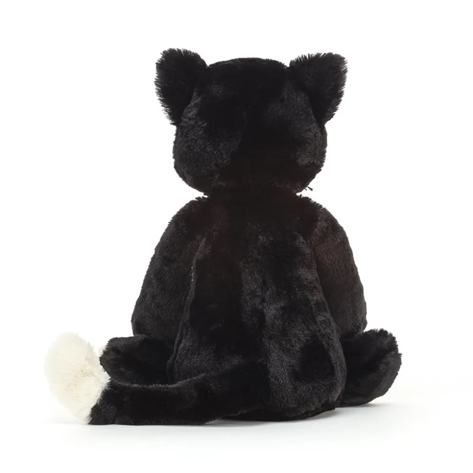 Jellycat Knuffel Kat Bashful Black Kitten Medium