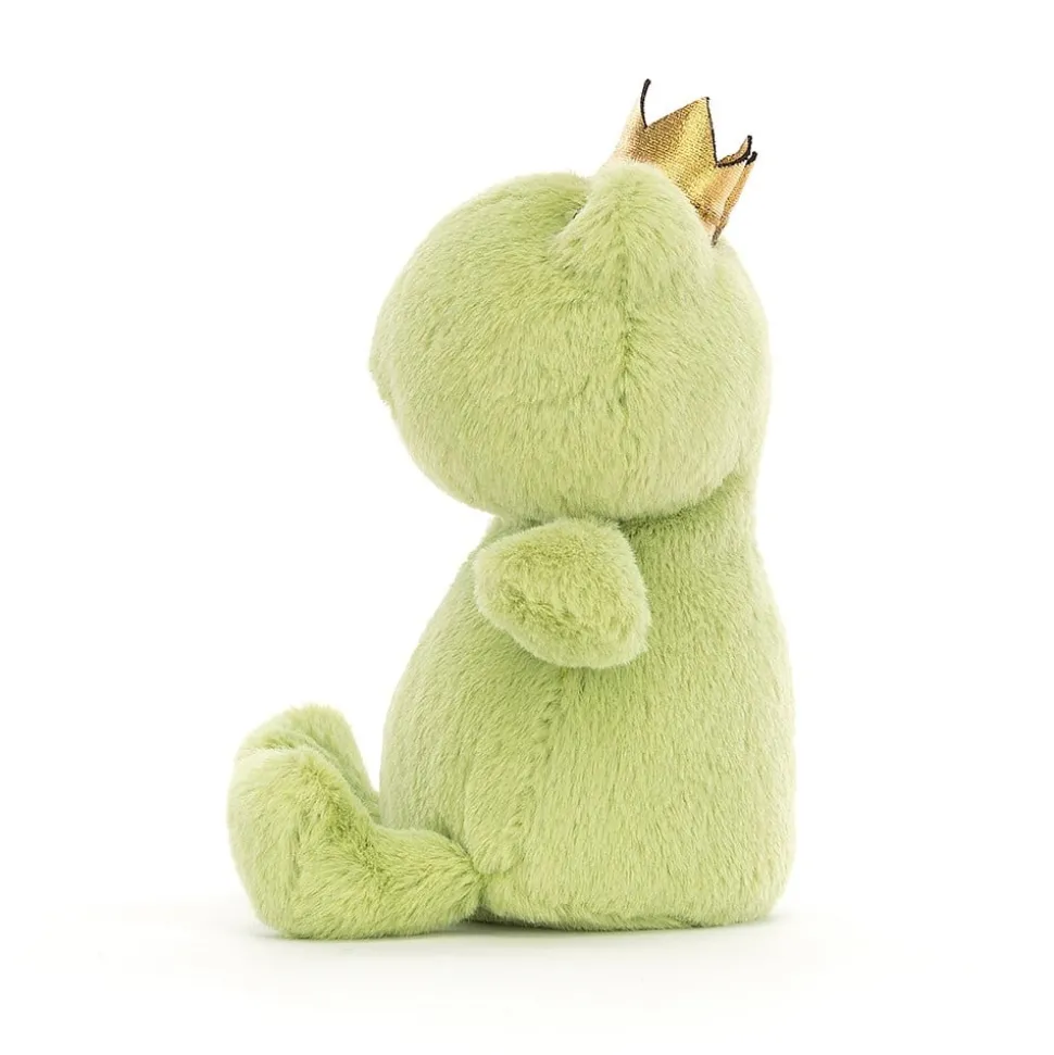 Jellycat Knuffel Kikker Crowning Croaker Green