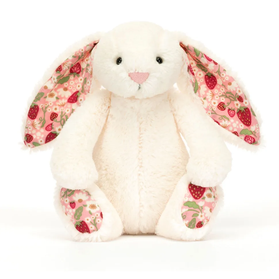 Jellycat Knuffel Konijn Blossom Cream Bunny Berry 18 cm