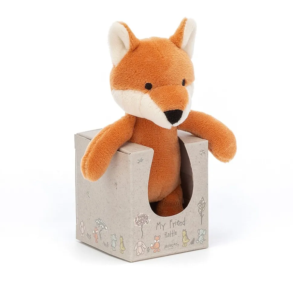 Jellycat Knuffel Vos My Friend Fox Rattle