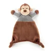 Jellycat Knuffeldoek Aap Stripy Monkey