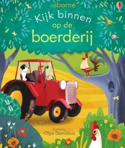 Kijk binnen op de boerderij