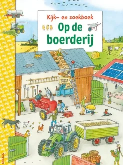 Kijk- en zoekboek - Op de boerderij