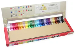 Kitpas Rijstwax (Raam)Krijt Medium Set 24-delig