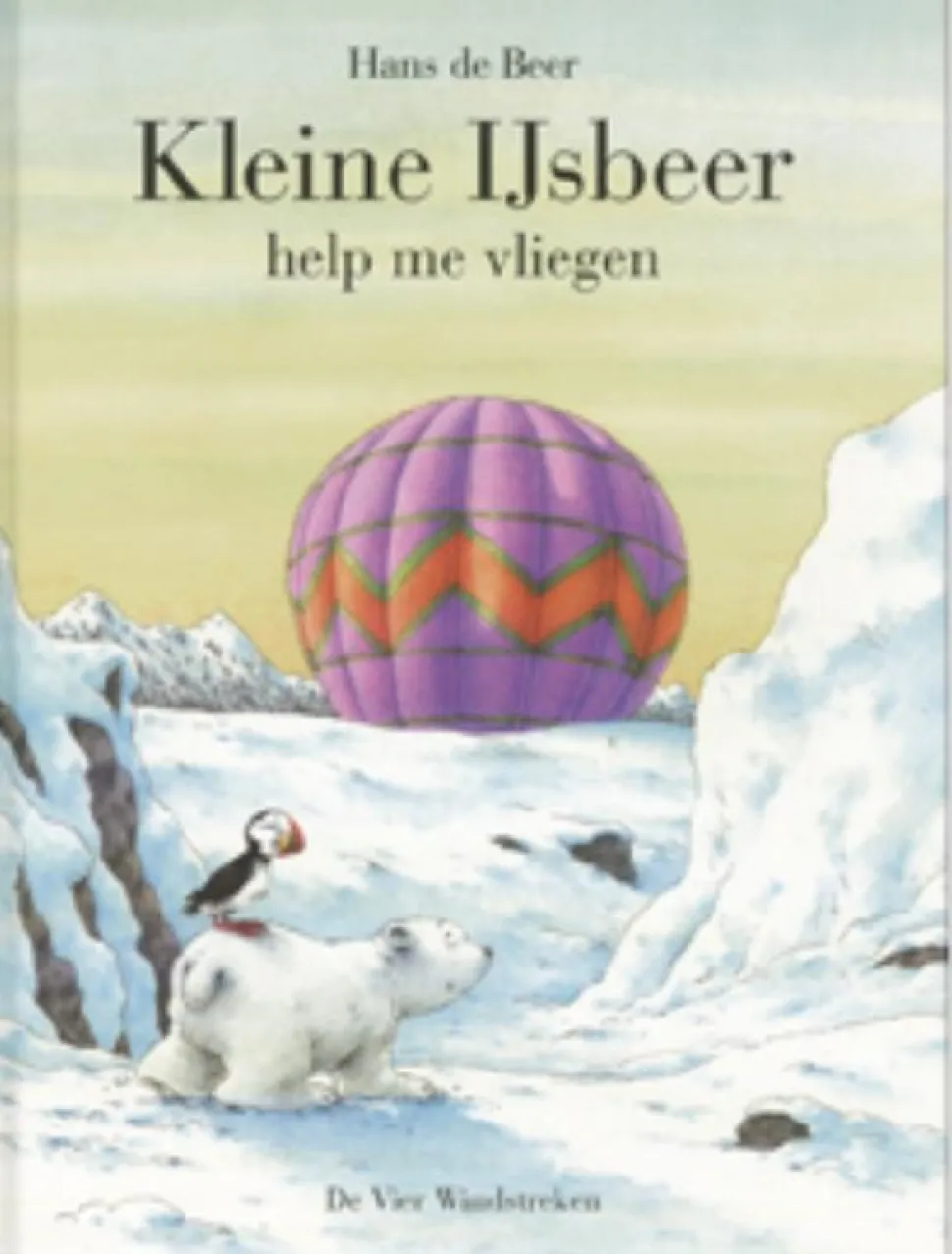 Kleine ijsbeer help me vliegen