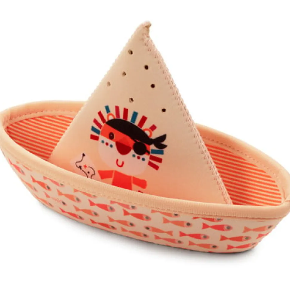 Lilliputiens Badspeelgoed 3 Bootjes Jungle