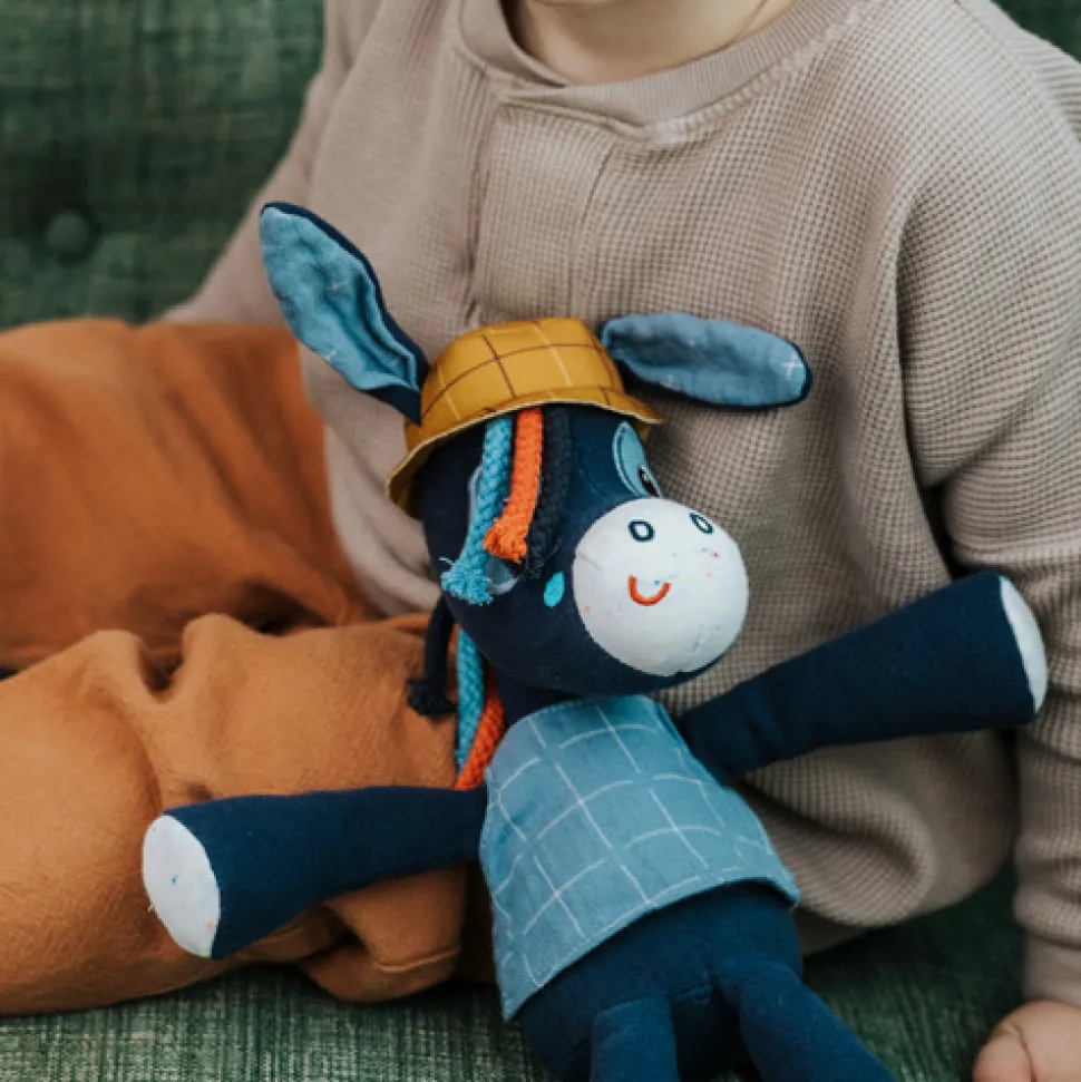 Lilliputiens Knuffel Ezel Ignace