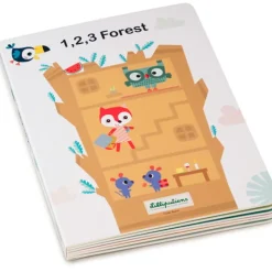 Lilliputiens Mijn eerste Puzzelboek 123 FOREST