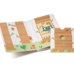 Lilliputiens Mijn eerste Puzzelboek 123 FOREST