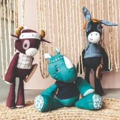 Lilliputiens Muziekknuffel Marius de Neushoorn