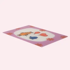 Limundo Motief Muis met Ballon Wandlamp Rechthoekig