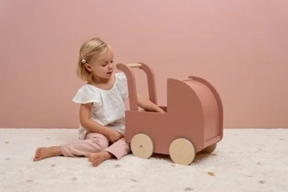 Little Dutch Poppenwagen FSC incl. textiel