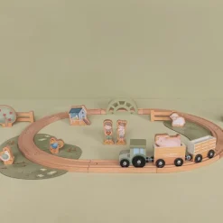 Little Dutch Treinset Little Farm Hout