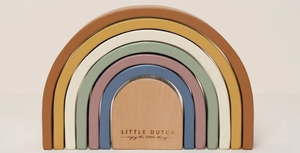 Little Dutch Vintage Regenboog FSC