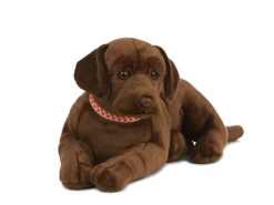 Living Nature Knuffel Hond Labrador Chocoladebruin