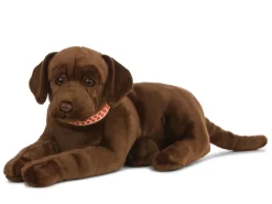 Living Nature Knuffel Hond Labrador Chocoladebruin