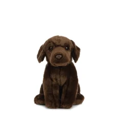 Living Nature Knuffel Hond Labrador Chocoladebruin