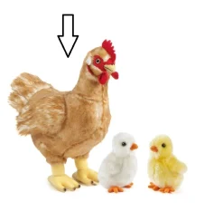 Living Nature Knuffel Kip 35 cm