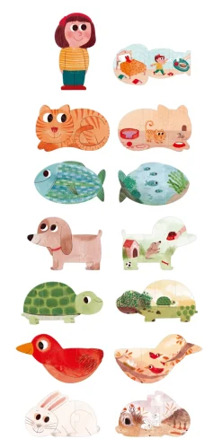 Londji Puzzel I Love My Pets 21 pcs