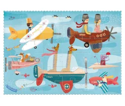 Londji Puzzel Luchtvaart Volare in Opbergkoker 36 pcs