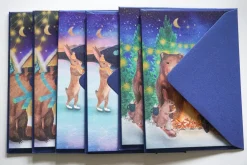 Lotte Drouen Kerstkaarten Set 5-delig