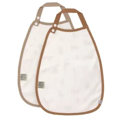 Lässig Babyslabbetje Medium Little Mateys Royal Blue