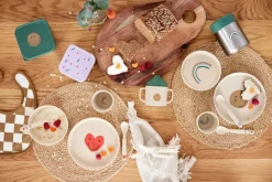 Lässig Kinderschaaltje Happy Rascals Smile Sky Blue Cellulose