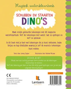Magisch waterkleurboek Dino's