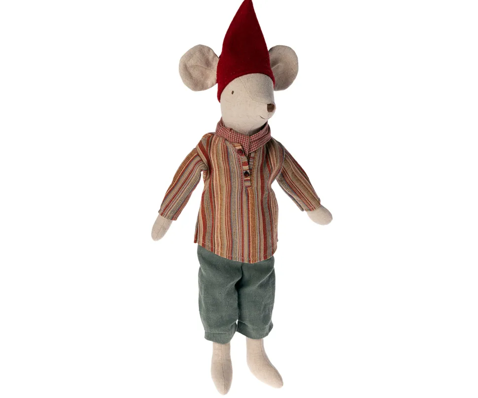 Maileg Kerstmuis Jongen Medium 37cm