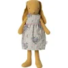 Maileg Knuffel Bunny Size 2 Dusty Yellow met Jurk 23cm