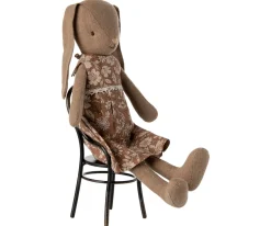 Maileg Knuffel Bunny Size 2 Bruin met Jurk 24cm
