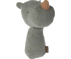 Maileg Knuffelrammelaar Lullaby Friends Neushoorn