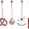 Maileg Metalen Ornamenten Peter's Christmas set 4-delig