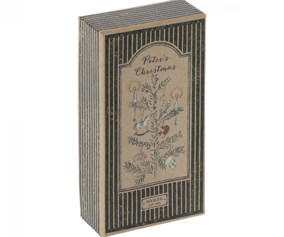 Maileg Metalen Ornamenten Peter's Christmas set 4-delig