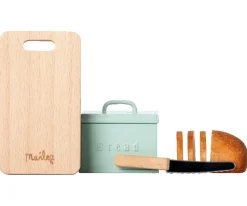 Maileg Poppenhuis Broodplank met Broodtrommel