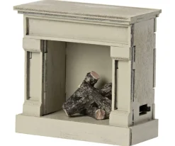 Maileg Poppenhuis Openhaard Off White