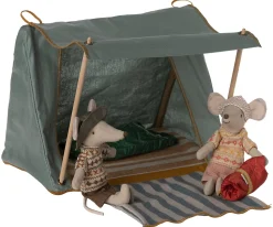 Maileg Tent Happy Camper Mouse