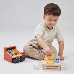 Mentari Kassa met Scanner Hout