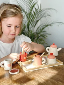 Mentari Theeset met Dienblad Hout