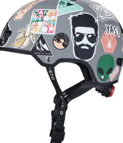 Micro Step Helm ABS Deluxe Stickers