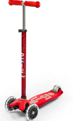 Micro Step Maxi Micro Step Deluxe Rood Led
