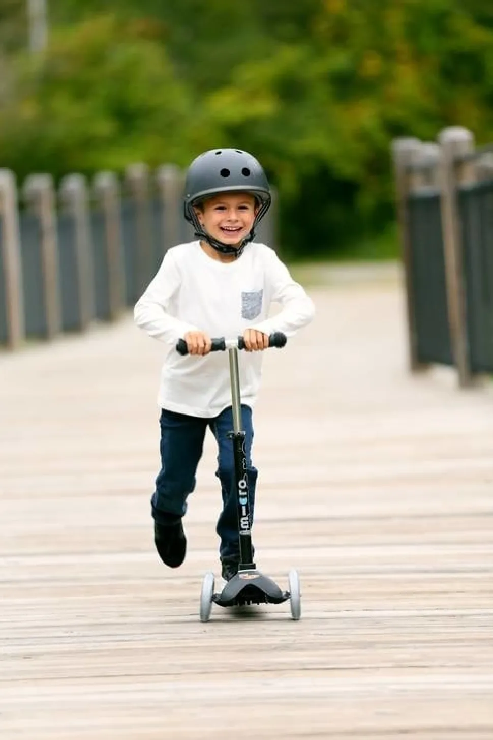 Micro Step Mini Micro Step Deluxe Zwart Led