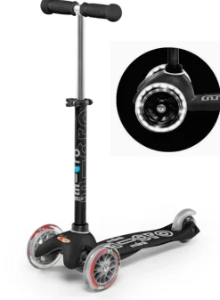 Micro Step Mini Micro Step Deluxe Zwart Led