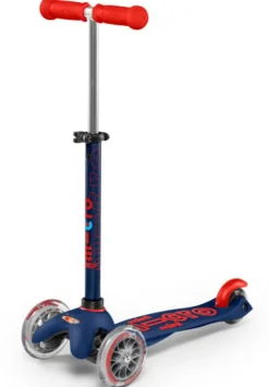 Micro Step Mini Micro Step Deluxe Marineblauw Rood