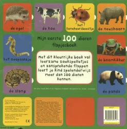 Mijn eerst 100 dieren flapjesboek