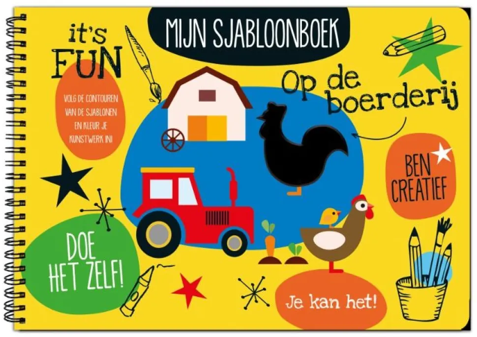 Mijn sjabloonboek - Op de boerderij