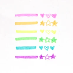 Ooly Markeerstiften Sweet Mini set 6-delig