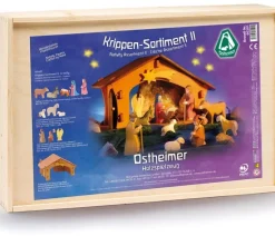 Ostheimer Kerststal II Complete Set 13-delig 60201
