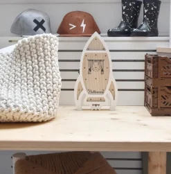 Pellianni Tafellamp Raket LED Hout